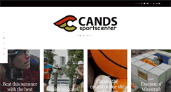 Desktop Screenshot of candssportscenter.com